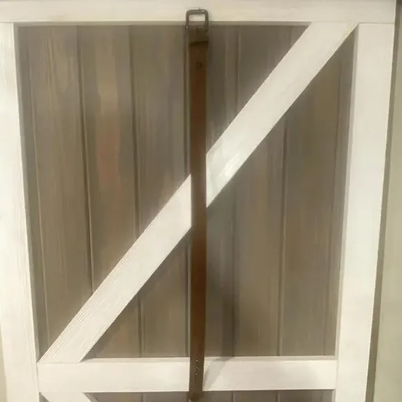 Ariat Brown Leather Belt 1.25" Width - Size 34 - Picture 3 of 5